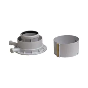   SAUNIER DUVAL SDC PPs/Alu csavaros indító idom, függőleges, 60/100mm