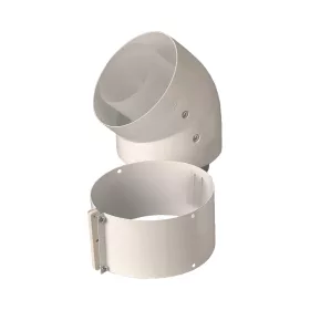   SAUNIER DUVAL SDC PPs/Alu toldó ív, 45°, 80/125mm (2db/csomag)