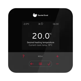 SAUNIER DUVAL MiSet v2 (SRT 380/2) vezetékes termosztát