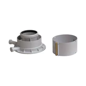 SAUNIER DUVAL SDC PPs/Alu csavaros indító idom, 80/125mm