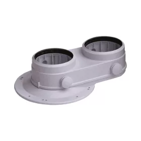   SAUNIER DUVAL SDC PPs csavaros osztott indító idom, 80/80mm