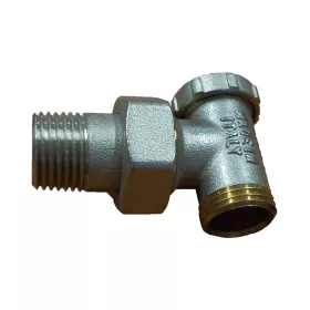   SPR visszatérő radiátorszelep, sarok, nikkelezett, 1/2"-16x2