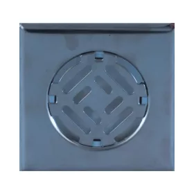 STYRON STY-505-2 rács, inox, 150x150mm