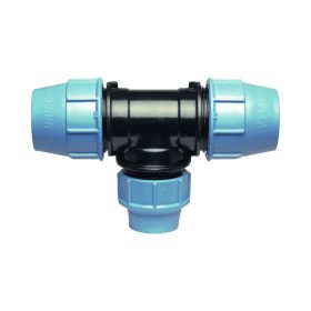 UNIDELTA KPE szűkített T-idom 25x20x25mm