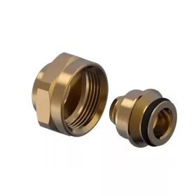   UPONOR Uni-X roppanógyűrűs csatlakozó, Eurokón., 16mmx3/4"B