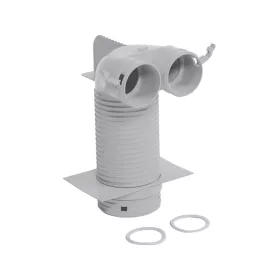 VAILLANT szelepcsatlakozó, 90°, két csővezetékre, D125