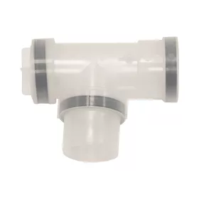 VAILLANT ellenőrző T-idom, PP, D80