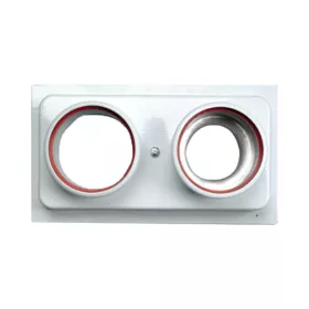   VAILLANT levegő/füstgáz adapter párhuzamos csővezetéshez, fehér