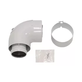   VAILLANT könyök-idom tisztítónyílással 90°, koncentrikus, D60/100