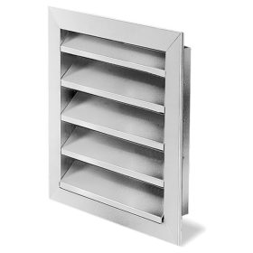 HELIOS WSG 200: Eloxált alumínium esővédő rács