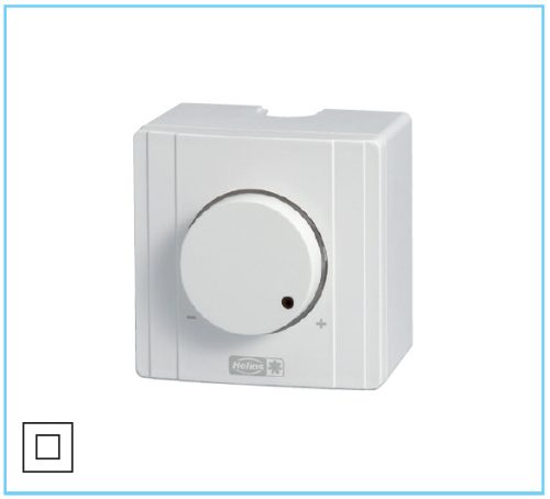 HELIOS ESA 1: Fokozatmentes fordulatszámszabályozó, falonkívüli, max 1A, min 0,15A