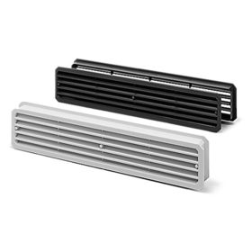 HELIOS LTGW: Műanyag ajtórács, fehér