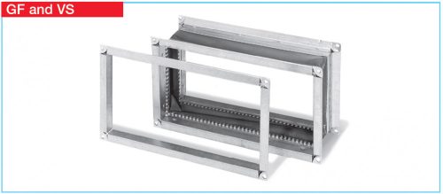 HELIOS VS 60/35 Ex: Vitorlavászon rezgéscsillapító ellenkerettel, robbanásbiztos
