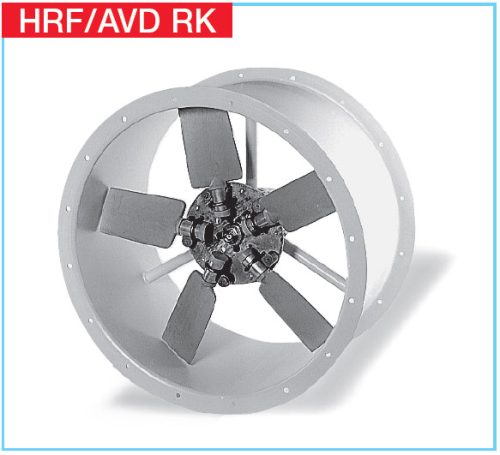 HELIOS HRFD 630/8/4: Axiális csőventilátor, ~3, 400V, Dahlander kapcsolás