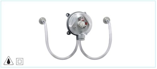 HELIOS DDS: Nyomáskülönbség kapcsoló, 50-500 Pa