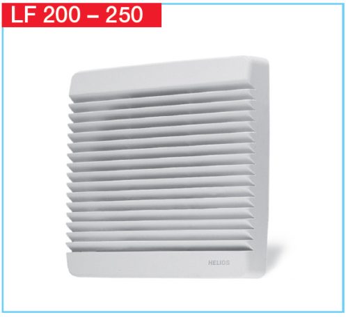 HELIOS LF 250: Műanyag rács szűrővel