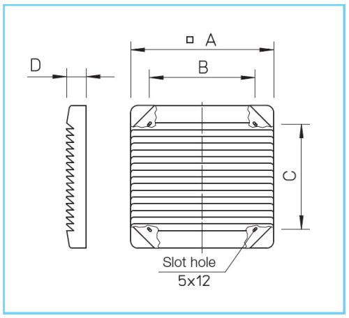 HELIOS LF 250: Műanyag rács szűrővel