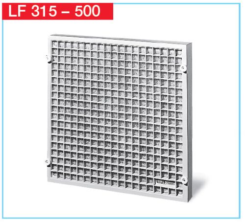 HELIOS LF 500: Műanyag rács szűrővel