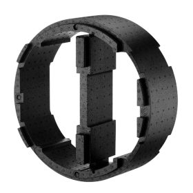   HELIOS KWL 60 WV: Hőszigetelt csőtoldat KWL EC 60-hoz, L=111 mm, vágható