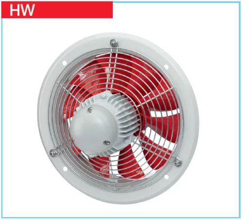 HELIOS HWW 355/4: Axiálventilátor, védőráccsal, kör lemezen, ~1, 230V