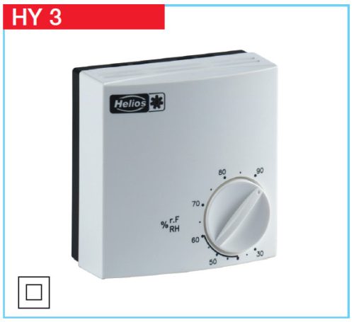HELIOS HY 3: Páratartalom érzékelő, 30-90% között állítható
