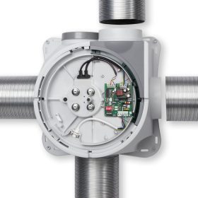   HELIOS ZEB EC: Központi elszívó ventilátor, EC-kivitel, ~1, 230V