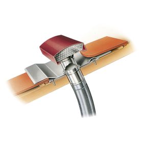   HELIOS DDF 125 G: Univerzális tetőátvezetés, ólomgallérral, sötétszürke tetősapkával