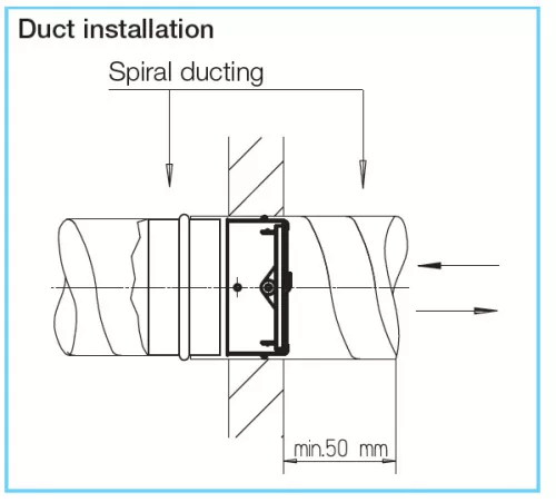 HELIOS BAE 160: Tűzvédelmi elzáró elem, EN 1366-2, CE engedéllyel, E90 tűzvédelmi besorolás