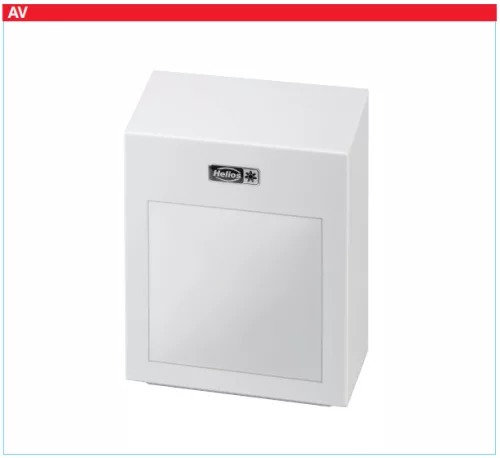 HELIOS AV 200: Radiális elszívóventilátor, külső falra, ~1 fázis, 230V