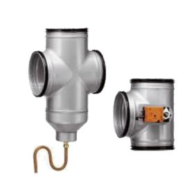   HELIOS LEWT-S+F: Szabályzó készlet (vezérlő elem, kettős termosztát, kondenzidom, Bypass-elem, esővédő rács)