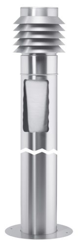 HELIOS LEWT-A: Nemesacél frisslevegő beszívó oszlop, G3-as süvegszűrővel