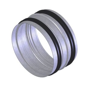   HELIOS RVBD-K 125: Csatlakozó csonk, gumiajakos tömítéssel