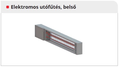 HELIOS AIR1-ENH XC 500: Elektromos utófűtő AIR1 XC 500-hoz, belső