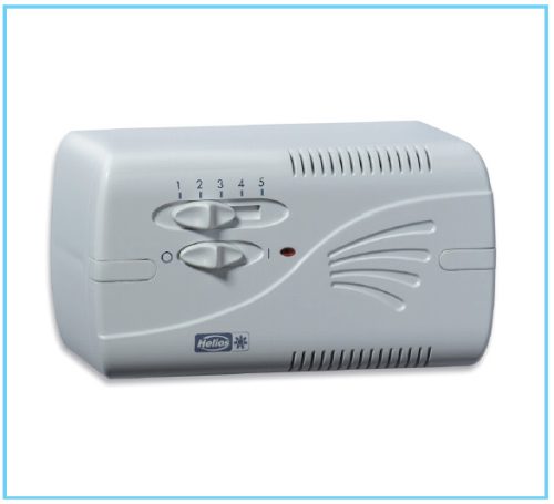 HELIOS TSW 0,3: 5 fokozatú trafós fordulatszámszabályozó, ~1, 230V, max 0,3A