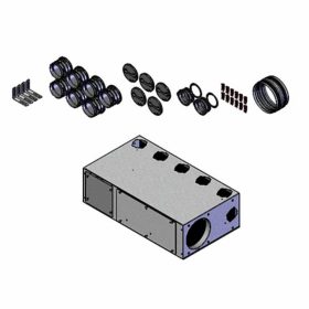   HELIOS FRS-MVK 5+2-75/160 H: FlexPipe plus rendszer, NÁ75, osztódoboz