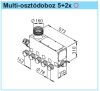 HELIOS FRS-MVK 5 2-75/160: FlexPipe plus rendszer, NÁ75, osztódoboz