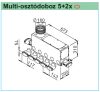 HELIOS FRS-MVK 5 2-51/160: FlexPipe plus rendszer, Oval, osztódoboz