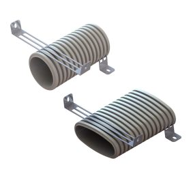   HELIOS FRS-BS (10x): FlexPipe plus rendszer, NÁ75/Oval, szerelőpánt, 10 db