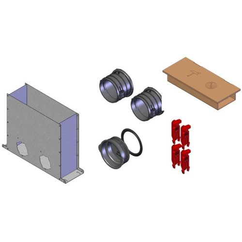 HELIOS FRS-MBK 2-75: FlexPipe plus rendszer, NÁ75, multi-padlódoboz