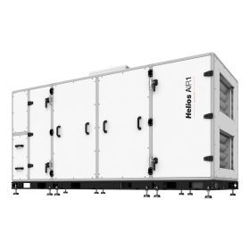   HELIOS AIR1 XH 3500: Hővisszanyerős központi szellőző, EC motorral, álló kivitel, Bypass, ~3 fázis, 400 V