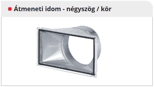 HELIOS AIR1-ÜS XC 2200: Átmeneti idom AIR1 XC 2200-hoz, NÁ400-ra