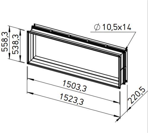HELIOS AIR1-VS 147/51: Rezgéstompító vitorlavászon AIR1 készülékhez