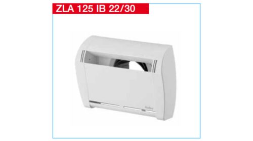 HELIOS ZLA 125 IB 22: Légbevezető belső elem, konstans térfogatáram 22 m3/h, szűrővel, ISO Coarse 30%