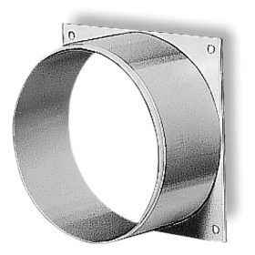 HELIOS AS 100: Műanyag fali csatlakozó csonk, NÁ100