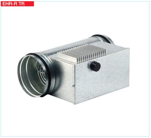 HELIOS EHR-R 0.8/125 TR: Villamos fűtőelem, 800 W, ~1, 230V, beépített szabályzással