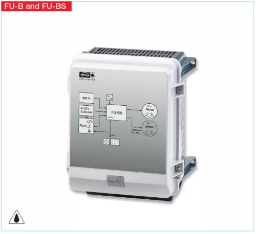 HELIOS FU-B 3,6: Frekvenciaváltó 1,5 kW, IP 54