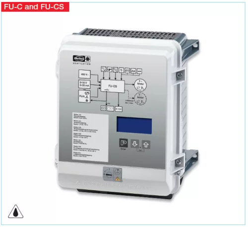 HELIOS FU-C 25: Frekvenciaváltó 11,0 kW, IP 54