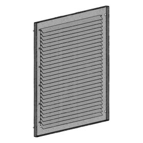 HELIOS GB-WSG 250: Esővédő rács GigaBox ventilátorokhoz