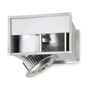   HELIOS KVD 200/4/40/20: Radiális csatornaventilátor, ~3 fázis, 400V, thermokontakt kivezetéssel