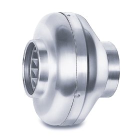   HELIOS RR EC 100: Fémházas radiális csőventilátor, EC-kivitel. ~1, 230V